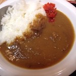 箱根そば - ミニカレー ¥240