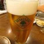 萬屋 おかげさん - 生ビールはハートランドでした