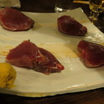 萬屋 おかげさん - わら炙りの鰹のたたき