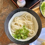 山越うどん - 冷たいしょうゆ。