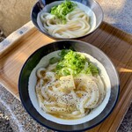 山越うどん - いただきます。