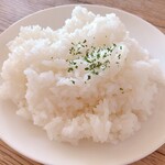 ドッグデプトカフェ - カレーはライス付きです