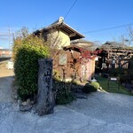 山越うどん - こちらは出口でした。