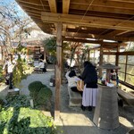 山越うどん - この日は幸い天気にも恵まれて気持ちが良かったです。