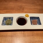 銀座とんかつ檍 - とんかつ用調味料