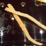 銀座 久兵衛 - 『穴子の骨せんべい』～♪(^o^)丿