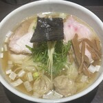 Menya Fukuichi - 特製ワンタンメン（塩・MIX）