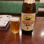 Jokouen - 瓶ビール♪3種から選べること、グッド⤴︎