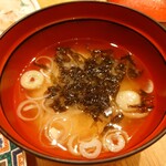 金沢まいもん寿司 珠姫 - 味噌汁