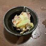 鰻串焼 うなくし - お通し