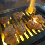 旭苑 - ホルモン焼いてます