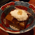 なか田 - ☆茄子の煮こごり…茗荷と長芋の組み合わせ（＾ｖ＾）☆