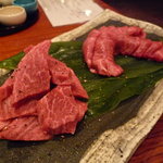 なか田 - ☆フィレ肉200g＆塩タンの２種盛り（≧▽≦）/～☆
