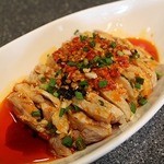 Chicken with special sauce (spicy and delicious)