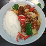 宝亭 - 酢豚丼