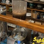 be-wood - サイフォンで淹れてくれます。