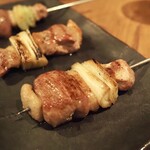 炭火焼き鳥 鴨尽 - 