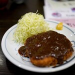 吉列屋 - りんごソースカツ定食1760円