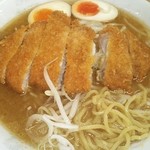 らーめん山田 - とんかつ味噌ラーメン♪