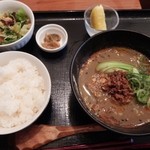 Chuukasaikansuishou - 黒胡麻担々麺セット