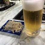 Nakano En - ビールとサービスのもやしナムル