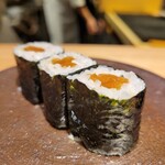 恵比寿 鮨 藤 - 干瓢巻き シンプルながら、美味しかった❗シャリ違う