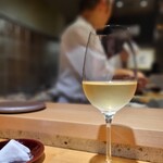恵比寿 鮨 藤 - 白ワイン