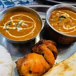 アムリタ インドスパイスカレーとナンと - カレーとタンドリーチキン