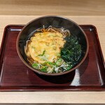 そば・うどん やなぎ庵 - かき揚げそば