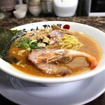 自家製麺 ら～めん かり屋 - 「濃厚エビ豚骨ら～めん」