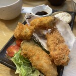 厚岸水産 かき小屋 - カキフライ