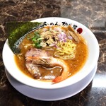 自家製麺 ら～めん かり屋 - 「濃厚エビ豚骨ら～めん」1000円