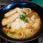 甲州麺 - 令和5年12月
ランチタイム(11:00〜15:00)
山かけほうとうセット 税込930円
山かけほうとう、ミニ卵とじ丼、漬けもの