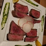 海鮮 イタリアンバル ルチアーノ - 赤城牛こちらは4人分です〰️‼️