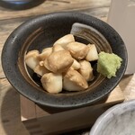 Nihonshu Genka Sakagura - モッツァレラチーズの醤油漬け