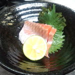 やす川食人の店 - 大トロサーモン