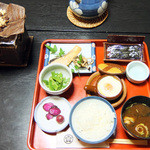 いち川 - 翌日の朝食