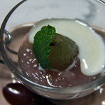 いち川 - 果物：りんごのワイン寄せ＆葡萄