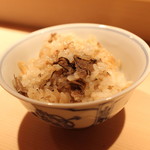 麻布 かどわき - トリュフご飯　(2013/11)