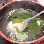 安楽亭 - わかめスープ