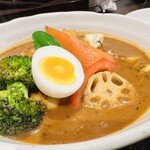 西屯田通りスープカレー本舗 - チキンレッグ　こくうま　¥1550