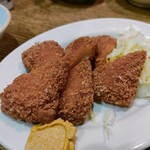 ときわ食堂 - ハムカツ