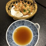 おたる政寿司 - ・帆立小柱甘えびかき揚げ：７７０円