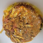 SPICY CURRY 魯珈 - シシャモと舞茸のカレー