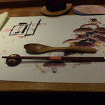 日本料理 潤花 - ２０２３年１２月１６日のテーブルセット