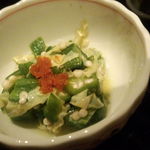 海鮮問屋 村上水産 鮮魚部 - 小鉢（オクラと湯葉）