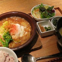 やさい家めい 表参道ヒルズ本家 - 『豆腐つくねハンバーグ』定食