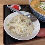 Ra-Men Aji Ichi - ラーメンセット(辛味噌＋半チャーハン)