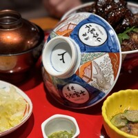 炭焼うな富士 名駅店 - 蛤のお吸い物、うざくもセットです。