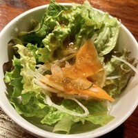 鉄板ダイニング 哲 - 【’23.12】セットのサラダ 鉄板ダイニング 哲 - 【’23.12】セットのサラダ